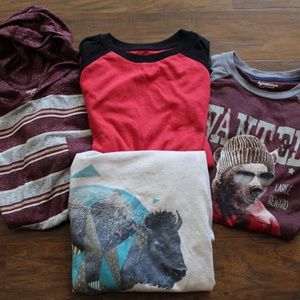 Bundle of Boys Long Sleeve T-shirts